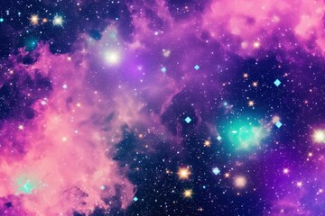 Wall Mural - galaxy space astronomy universe.