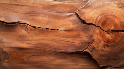 Poster - A beautiful close-up of a wooden surface revealing intricate natural grains and cracks that tell a story of history, resilience, and the raw beauty of wood.