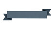 © Sarah - Isolated Grey Ribbon Banner