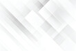 © Володимир Кучмійов - Abstract White Geometric Background with Diagonal Overlapping Squares and Light Gradient for Minimalist or Corporate Design