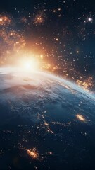 Wall Mural - in space