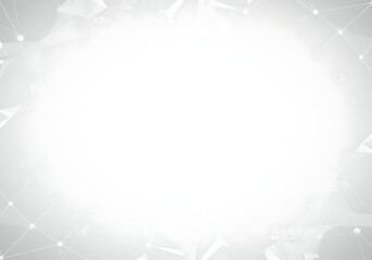 Aufkleber - Abstract network background with connecting dots and lines