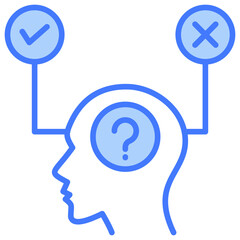 Poster - Hypothesis Blue Icon