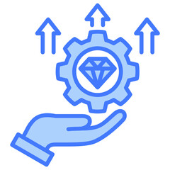 Poster - Value Blue Icon