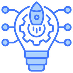Poster - Innovation Blue Icon