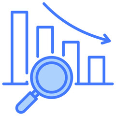 Poster - Analysis Blue Icon