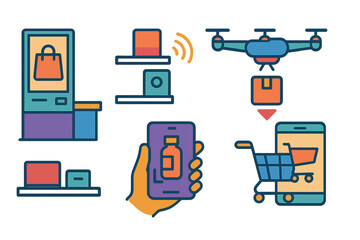 Poster - Exploring the future of shopping with technology integration in retail environments