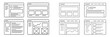 © Zaleman - Website design layout concepts for modern user interfaces showcasing wireframe examples