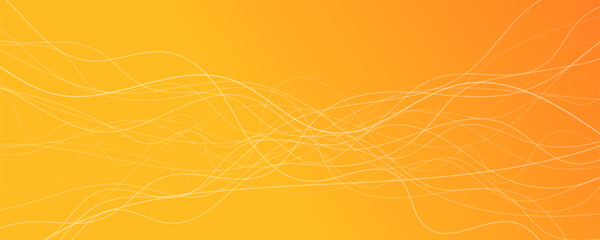 Poster - Abstract gradient background with wave beams