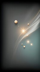 Poster - Abstract Gold and Black Sparkle Gradient Background