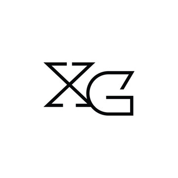 Minimal Letters XG Logo Design