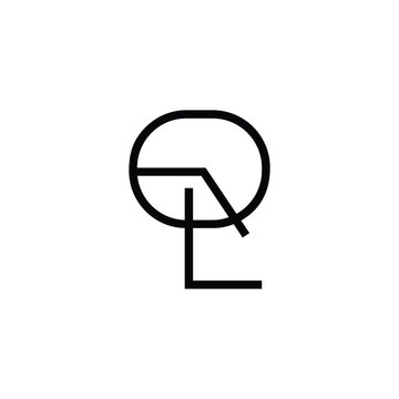 Minimal Letters QL Logo Design