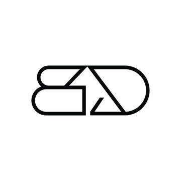 Minimal Letters BD Logo Design