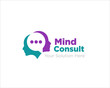 © Bussiness19 - mind consult logo designs for medical talk and online service