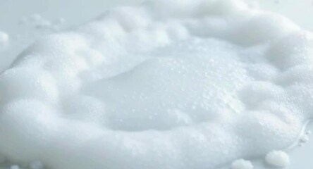 Poster - Abstract White Milk Foam Splash Texture Background