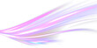© Alesya - Abstract neon light motorway background. Light arc in neon colors, in the form of a turn. Magic bright shine glow of energy lines, shiny swirl power waves flow, electric trail glowing