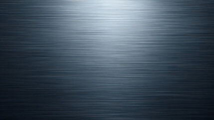 Aufkleber - Brushed metal texture with horizontal lines and cool blue gradient, creating sleek and modern industrial background effect