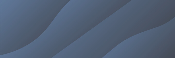 Aufkleber - Background gradient blue to gray color line curved wave