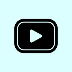 Poster - Video icon vector design, Media icon sign