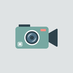 Poster - Video icon vector design, Media icon sign