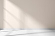 © NFS Studio - Soft Sunlight Streaming Through Window onto Pale Wall and Floor