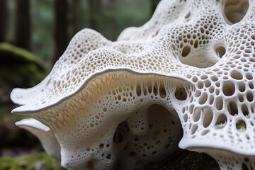 Poster - Programmable fungal structures growing intricate fractal patterns for environmental repair 