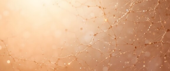 Aufkleber - Soft Warm Gradient Texture Background, Light Beige And Peach, Elegant Design. Smooth Transition, Gentle Hues, Sparkling Effect. Perfect For Backgrounds, Adds Luminous Touch, Beautiful.