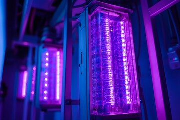Poster - Ultraviolet light chambers accelerating the mutation rates of beneficial engineered organisms 