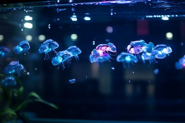 Poster - Xenobot-inspired soft robotic clusters pulsing rhythmically in a nutrient solution tank