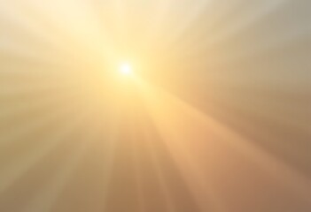 Leinwandbilder - Radiant Light Background, Golden Energy. Abstract Warm Gradient, A Smooth Transition From White. Yellow And Orange Light Radiates Outwards, Illuminating Hope. Simple, Calming, Perfect For Promoting