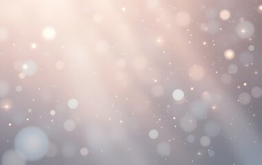 Poster - Gentle Light Gradient, White Backdrop With Twinkling Orbs. Soft Hues And Subtle Sparkle Create A Dreamlike Effect. Ideal For Creative Projects, Presentations, And Invitations.
