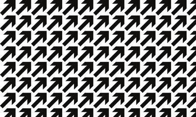 Poster - abstract black diagonal arrow pattern can be used background.