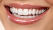 © Heorhi - Bright smile with perfect teeth and glossy lips showcased with natural lighting