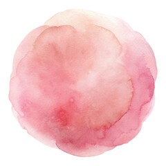 Poster - An ethereal watercolor painting showcasing a delicate interplay of soft peach and rose hues. Evokes a sense of serenity and artistic expression. vector illustration