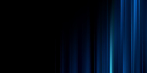Fototapete - Abstract Blue Vertical Light Streaks Background