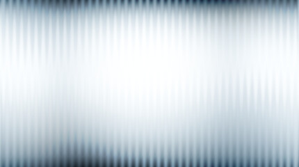 Poster - Vector Gray Blurred Glass Gradient background. Vertical Ribbed glass texture. Abstract bg.