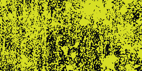 Aufkleber - Abstract texture of lime green and black displaying a unique digital artistic pattern with contrasting organic forms and a repeating mottled design