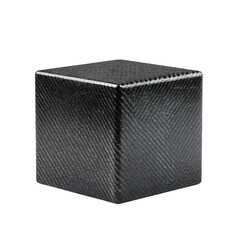 Aufkleber - Dark, cubic object with a woven pattern