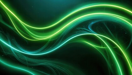 Aufkleber - Colorful abstract lines creating a dynamic desktop wallpaper for computer monitors