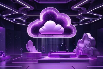Poster - Innovative Purple Cloud Ecosystem Integration for Enhanced Modern Connectivity Design