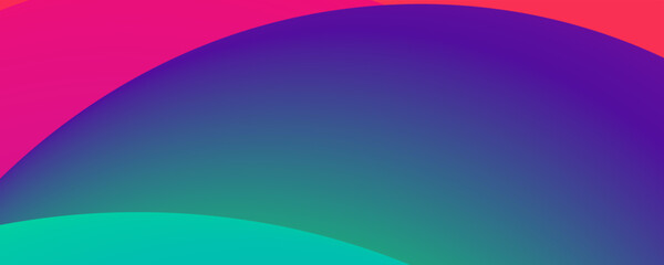 Poster - Abstract orange and red gradient geometric shape circle background. Modern futuristic background. Can be use for landing page, book covers, brochures, flyers, magazines, Modern abstract shapes concept