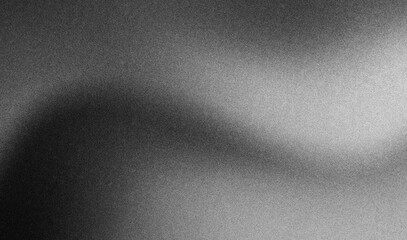 Poster - Grainy gradient subtly transitioning from light to dark, creating an abstract background with a textured surface