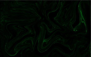 Poster - Abstract dark green liquid marble background. Elegant wavy  Liquify Pattern. Silk and backdrop, soft and smooth swirl backdrop. Luxury cloth silky pattern shiny elegant.