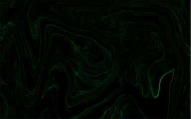 Poster - Abstract dark green liquid marble background. Elegant wavy  Liquify Pattern. Silk and backdrop, soft and smooth swirl backdrop. Luxury cloth silky pattern shiny elegant.
