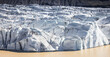 © Cavan Images - Frontal part of glacier from an aerial view