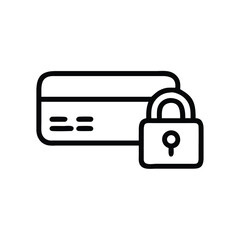Poster - Secure online payment credit card transaction protection and safety banking financial security icon