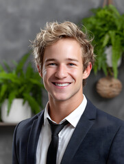 Poster - Magazine feature on financial planning for young professionals, magazine photography style