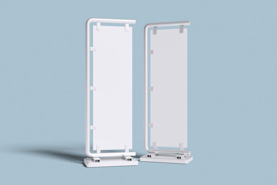 Street Banner For Mockup