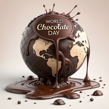 world chocolate day unique design