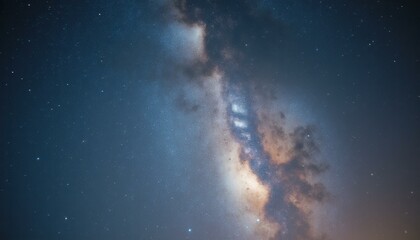 Aufkleber - Starry night sky showcasing the Milky Way galaxy